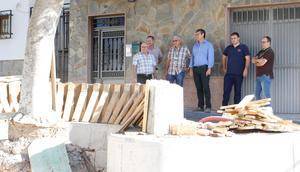 Remodelación de la Plaza de Andalucía de Puente del Río encara su recta final