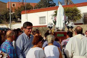 La Fuente del Ahijado conmemora el centenario de la aparición de la Virgen de Fátima