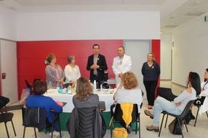 Actividades en el Hospital de Poniente con motivo del Día contra el Cáncer de Mama