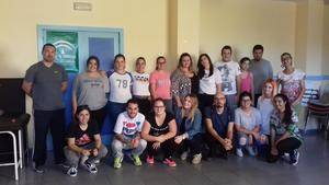 Un grupo de abderitanos se benefician del taller gratuito ‘Jóvenes activos, jóvenes creativos’