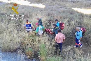 Localizan a una persona perdida en la comarca del Río Nacimiento