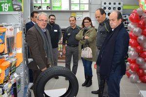 Bonilla preside la apertura de las instalaciones de FeuVert en Viapark