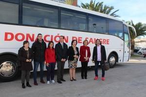 El Bus de los Donantes de Sangre llega por primera vez al Puerto