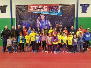 Huércal de Almería exhibe su potencial en tenis de mesa con el tradicional Torneo de Navidad