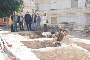 Adra saca a la luz las piletas de salazón romanas de la Ermita de San Sebastián