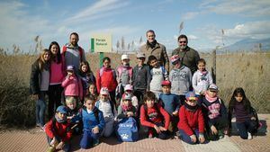 CEIP Loma de Santo Domingo recorre el Paraje Punta Entinas Sabinar en el Día de los Humedales