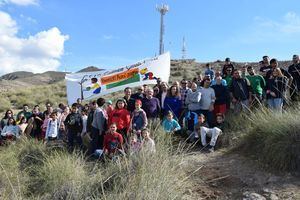 Asprodesam, Escuela Agraria Vícar y del CEIP Federico García Lorca planta juntos 400 árboles