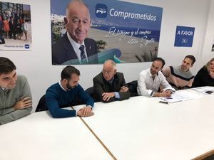 Amat preside el comité provincial de NNGG Almería en la sede de Roquetas de Mar