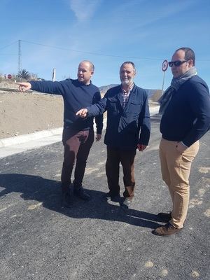 Acaban las obras de mejora de seguridad vial en el kilómetro 42,3 de la A-334, en Armuña del Almanzora