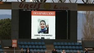 “Todos con Gabriel” en el Estadio de los Juegos Mediterráneos