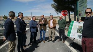 Finalizan las obras de mejora de acceso a Los Segundas desde la A-334, en Alcóntar