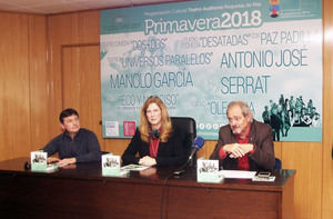 Serrat, Antonio José y Manolo García actuarán esta primavera en Roquetas