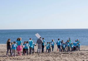 Más de 300 escolares del Levante participan en actividades de sensibilización sobre la conservación del litoral