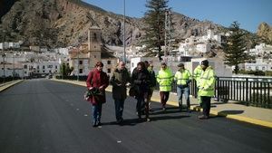 Reposición del firme en la intersección de la A-1075 y a la A-348 de Alboloduy