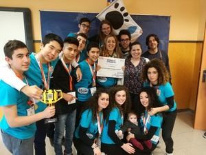 Excelente papel del equipo HydroPaws del IES Alyanub en el First Lego League en Almería