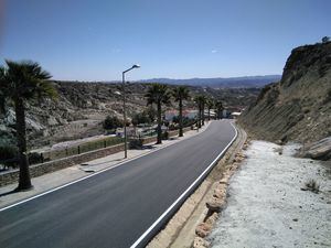 Diputación culmina la mejora del acceso a Partaloa por la Avenida de Andalucía