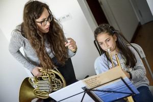 Casi un centenar de alumnos participan en el I Curso de Perfeccionamiento Instrumental de la OCAL