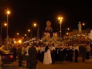 Vícar disfrutó de sus procesiones de Semana Santa con fervor y recogimiento