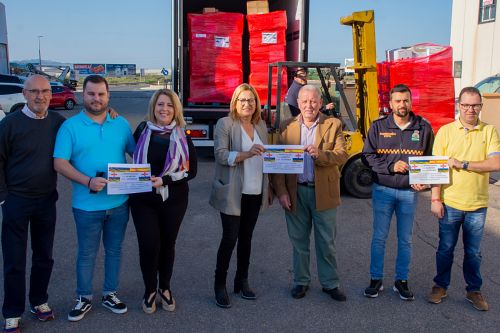 Níjar centraliza la ayuda solidaria a Ucrania desde Almería