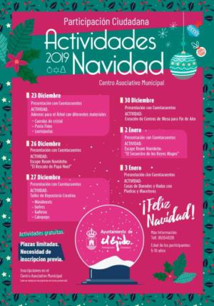 Color y animación los días de Navidad en El Ejido