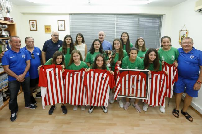 Diputación y la Federación reciben a la selección almeriense de Fútbol Sala campeona de Andalucía