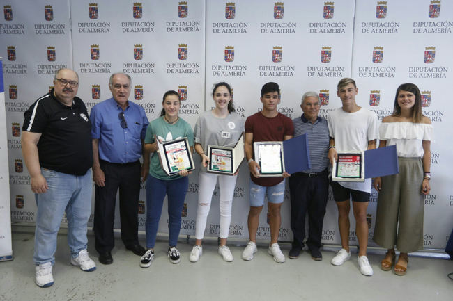 Diputación recibe a las selecciones andaluzas de Fútbol de Almería