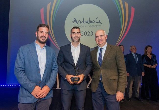 Adrián Miramón, Mejor Deportista en los Premios Andalucía de los Deportes