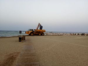 71.000 m3 de arena para las playas dañadas por la DANA en Almería