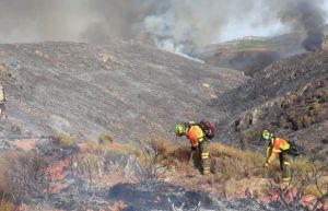 Controlado un incendio declarado en Vícar