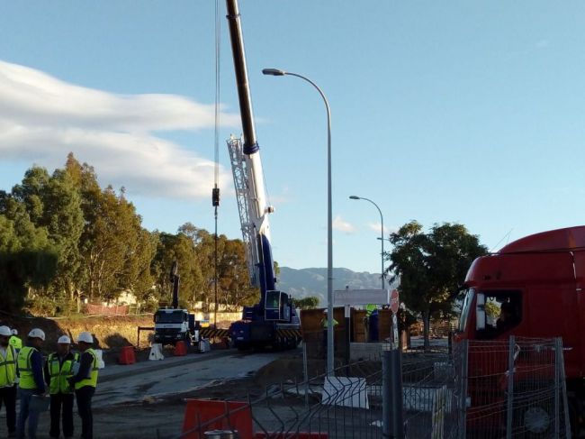 Las obras ferroviarias de El Puche obligan a cambiar el tráfico