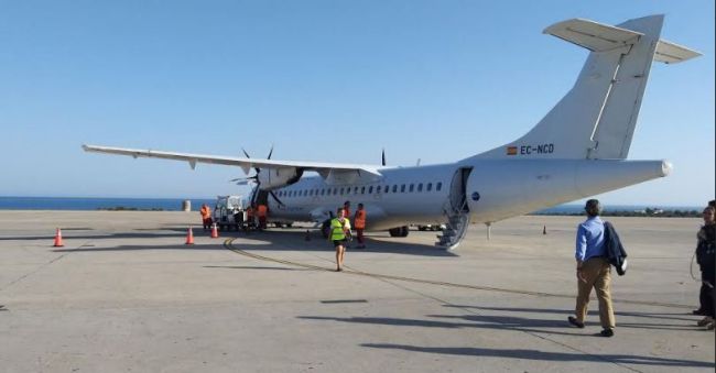 Cancelados dos vuelos de la ruta Sevilla-Almería por niebla