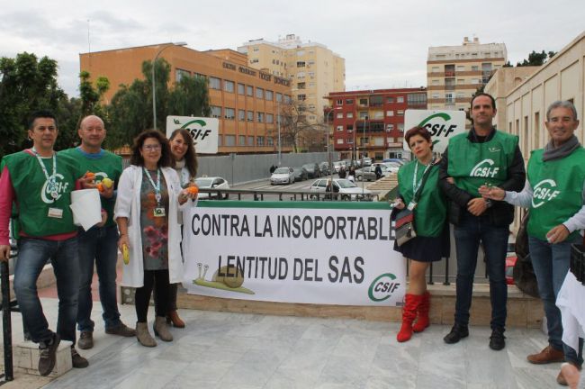 La temporalidad en Sanidad llega al 27% en Almería