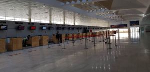 El Aeropuerto de Almería echa el cierre por #COVID19