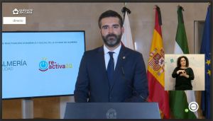 El alcalde de la capital ve "lógico" que el desconfinamiento empiece por Almería