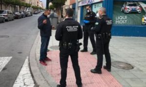 820 test rápidos de #COVID19 a los policias locales de Almería