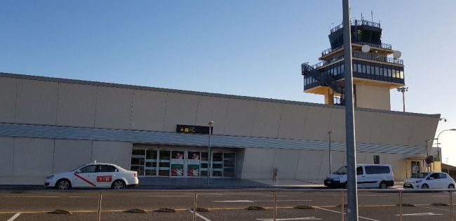 Los pasajeros del Aeropuerto de Almería cayeron el 99,5% entre mayo de este año y el anterior