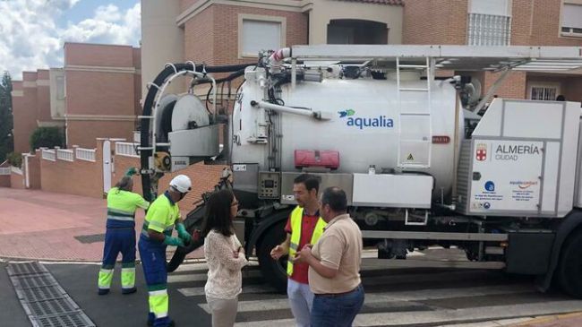 14 horas sin agua en el Zapillo, Ciudad Jardín y Nueva Almería