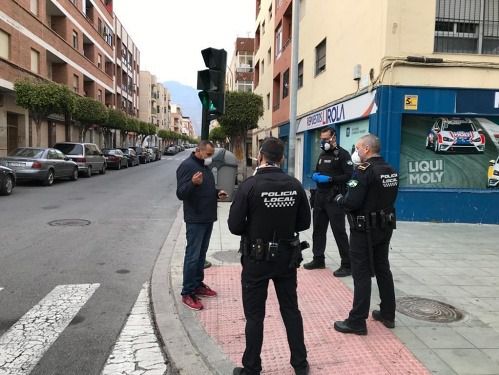 Un positivo por #COVID19 en la Policía Local de El Ejido