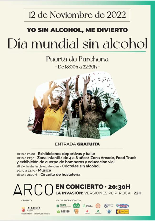 El Paseo acoge la celebración del Día Mundial Sin Alcohol