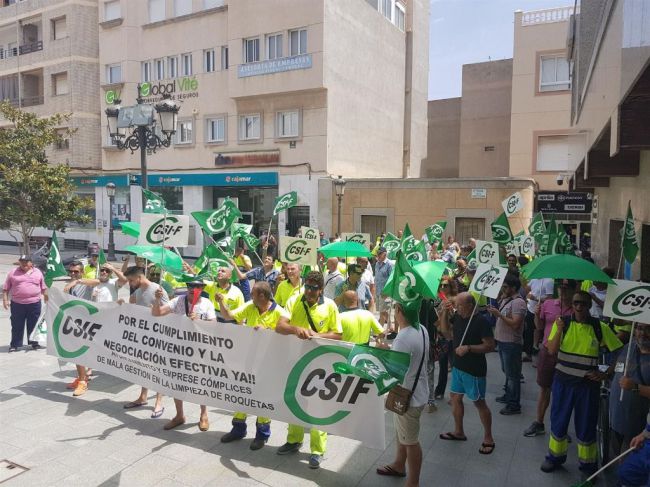 CSIF destaca la temporalidad en el empleo generado en Almería