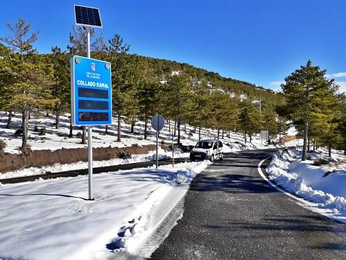 Solo tres puertos de montaña de la Red Viaria Provincial permanecen cerrados