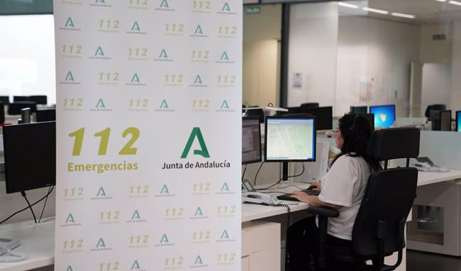 El 112 gestionó esta Nochevieja un 8,3% menos incidicencias que el año anterior en Almería