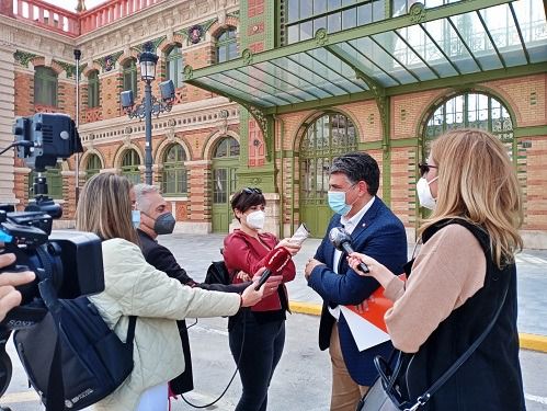 Aprobada la moción de Ciudadanos para que los almerienses marquen el futuro de la antigua estación