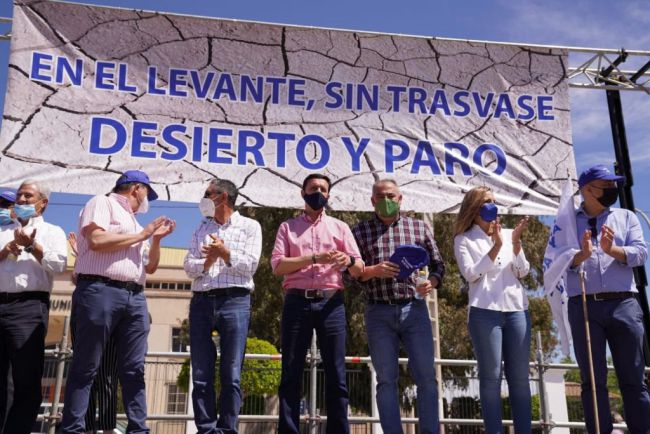 Convocada en Madrid una manifestación para la defensa del trasvase Tajo-Segura