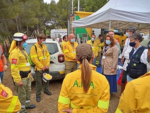 El Infoca da por controlado un incendio en Abrucena