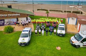 El servicio de playas de El Ejido hizo 2.102 asistencias este verano