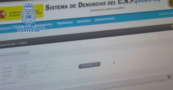 La app VeriPol ya detecta denuncias falsas