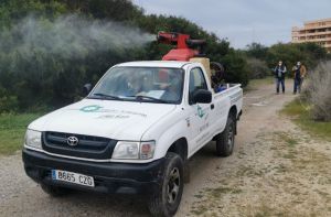 Tratamiento contra moscas y mosquitos en Almerimar y Balerma ante las altas temperaturas