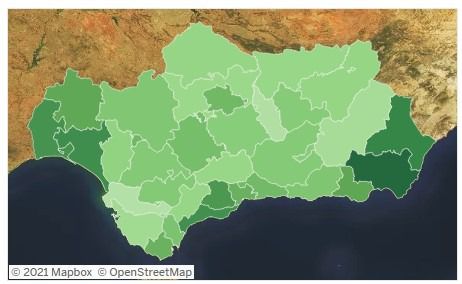 50 contagios de covid-19 en Almería y menos de 30 de incidencia en Andalucía