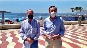 El PP pregunta al Gobierno por las obras en las playas de Almería tras el temporal